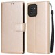 For Samsung Galaxy A03 (164.2 x 75.9 x 9.1mm) Hands-free Stand Cover. Folio Flip PU Leather Wallet Cell Phone Case with Lanyard - Gold Samsung Cases Mobile