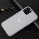 For iPhone 14 Pro Max 6.7 inch Matte TPU Phone Drop-proof Cover Anti-scratch Protective Case - Transparent White Apple Cases Mobile