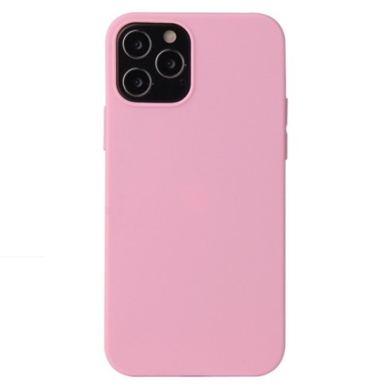 For iPhone 14 Pro Max 6.7 inch Matte TPU Phone Drop-proof Cover Anti-scratch Protective Case - Pink Apple Cases Mobile