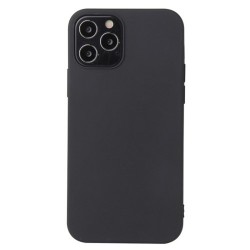 For iPhone 14 Pro 6.1 inch Flexible TPU Phone Cover Matte Anti-drop Anti-scratch Back Case - Black For iPhone 14 Pro 6.1 inch Flexible TPU Phone Cover Matte Anti-drop Anti-scratch Back Case - Black