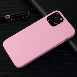 For iPhone 14 Pro 6.1 inch Flexible TPU Phone Cover Matte Anti-drop Anti-scratch Back Case - Pink For iPhone 14 Pro 6.1 inch Flexible TPU Phone Cover Matte Anti-drop Anti-scratch Back Case - Pink