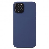 For iPhone 14 Pro 6.1 inch Flexible TPU Phone Cover Matte Anti-drop Anti-scratch Back Case - Dark Blue