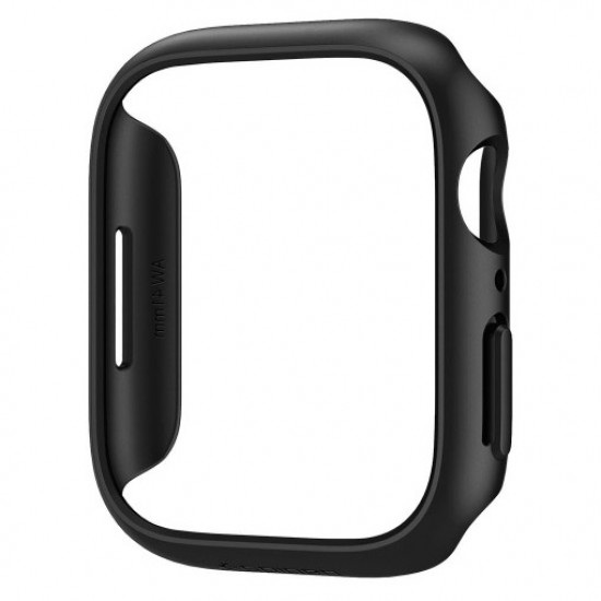 Spigen Thin Fit Θήκη για Apple Watch 7 (45mm) - Μαύρο Apple Smart Watch