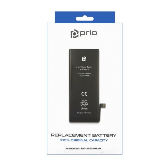 Prio Battery for iPhone 12 / 12 Pro 2815 mAh without chipset Apple Parts