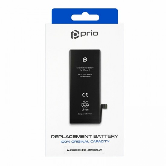 Prio Battery for iPhone 12 / 12 Pro 2815 mAh with chipset Apple Parts