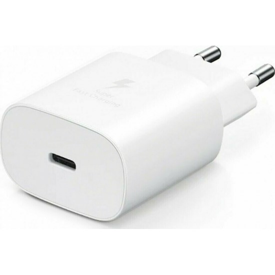 Samsung EP-TA800NWE Fast Travel Charger Type-C 25W - White Apple Cables Adapters & Chargers