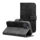 Forcell Tender Leather Wallet Cover Stand Case for iPhone 13 mini 5.4 inch - Black Apple Cases Mobile