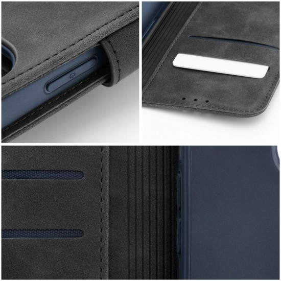 Forcell Tender Leather Wallet Cover Stand Case for iPhone 13 mini 5.4 inch - Black Apple Cases Mobile