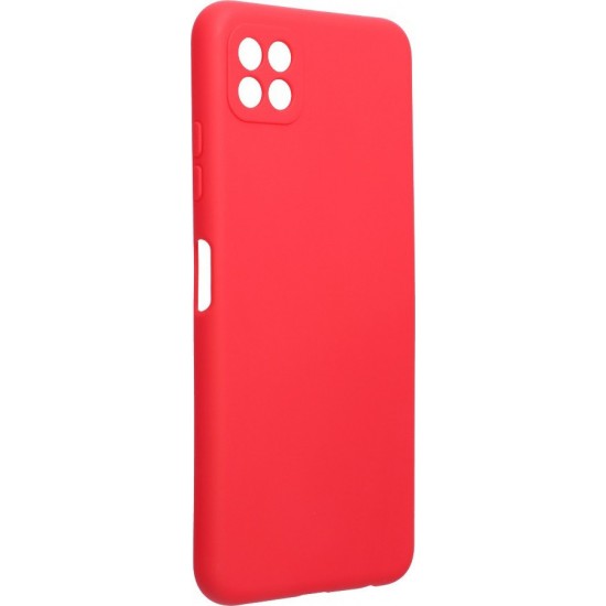 Forcell SOFT Θήκη Σιλικόνης Ματ για Samsung Galaxy A22 5G - Κόκκινο Samsung Θήκες Κινητών