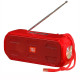 T&G TG280 TWS Solar Bluetooth Speaker Wireless Loudspeaker with Flashlight Support TF / FM / 3.5mm AUX / U Disk - Red Bluetooth Headsets / Speakers