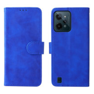 Θήκη Πορτοφόλι με Βάση Στήριξης (Όψη Δέρματος) για Realme C31 - Μπλε