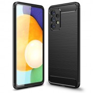 Θήκη Σιλικόνης TPU Carbon Fiber για Samsung Galaxy A33 5G - Μαύρο