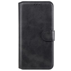 Solid Color Stand Wallet Design Textured Leather Cover + Inner TPU Phone Case for Samsung Galaxy A33 5G - Black Solid Color Stand Wallet Design Textured Leather Cover + Inner TPU Phone Case for Samsung Galaxy A33 5G - Black