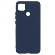 Skin-feel Soft TPU Case for Xiaomi Redmi 10C - Dark Blue