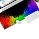 Colorful Gaming Mouse Pad Non-slip Keyboard Mat Large Desk Mat for PC Computer Laptop. Size: 300x800x3mm - Style 7 Gaming