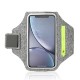 Universal for 6.7-inch Phones and Below Sports Armband Phone Case Mobile Phone Arm Bag for Running Cycling - Grey Universal Cases for Smartphones