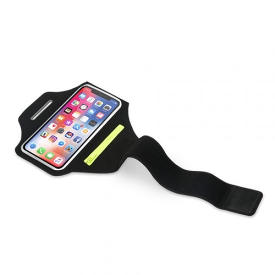 Universal for 6.7-inch Phones and Below Sports Armband Phone Case Mobile Phone Arm Bag for Running Cycling - Pink Universal Cases for Smartphones