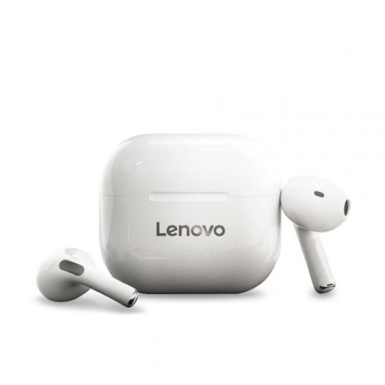 LENOVO LP40 LivePods Bluetooth Headsets TWS Earphones Dual Stereo Binaural HD Call Wireless Earbuds - White Bluetooth Headsets / Speakers