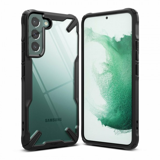 Ringke Fusion-X Samsung Galaxy S22 Plus - Black Samsung Cases Mobile