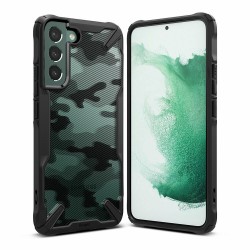 Ringke Fusion-X Samsung Galaxy S22 Plus - Camo (Moro) Black