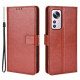 For Xiaomi 12/12X Crazy Horse Texture All-round Shockproof Stand Wallet PU Leather + TPU Case Phone Cover - Brown XIAOMI Cases Mobile