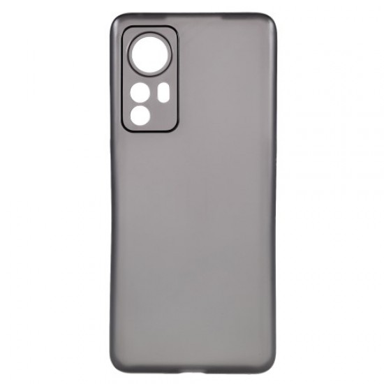 For Xiaomi 12 / 12X Hard PC Drop Protective Case Slim Camera Precise Cutouts Phone Cover - Black XIAOMI Cases Mobile
