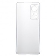 For Xiaomi 12 / 12X Hard PC Drop Protective Case Slim Camera Precise Cutouts Phone Cover - White