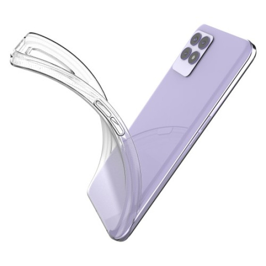 For Realme 8i Ultra-slim Clear Phone Cover Precise Cutout Soft TPU Shockproof Cell Phone Shell Oppo Realme Cases Mobile