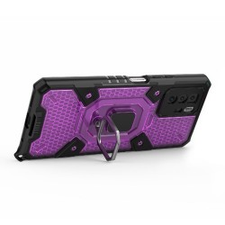 Hybrid Hard PC Soft TPU Bumper Protective Case with 360 Rotation Kickstand for Xiaomi Redmi Note 10 Pro 5G (China) / Poco X3 GT - Purple Hybrid Hard PC Soft TPU Bumper Protective Case with 360 Rotation Kickstand for Xiaomi Redmi Note 10 Pro 5G (China) / Poco X3 GT - Purple