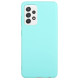 For Samsung Galaxy A53 5G Candy Color Matte TPU Phone Protective Case Anti-drop Back Cover - Baby Blue Samsung Cases Mobile