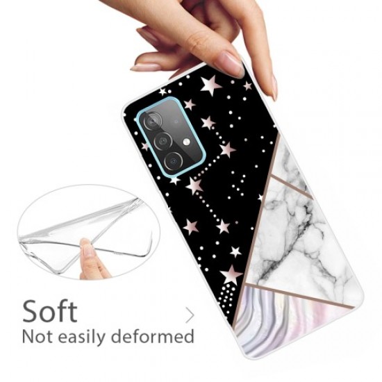 Marble Pattern Series A Soft TPU Shockproof Protective Cover for Samsung Galaxy A13 4G - Style H Samsung Cases Mobile
