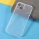 Scratch-Resistant Super Thin Lightweight Hard PC Phone Cover Case for iPhone 13 6.1 inch - Transparent Apple Cases Mobile