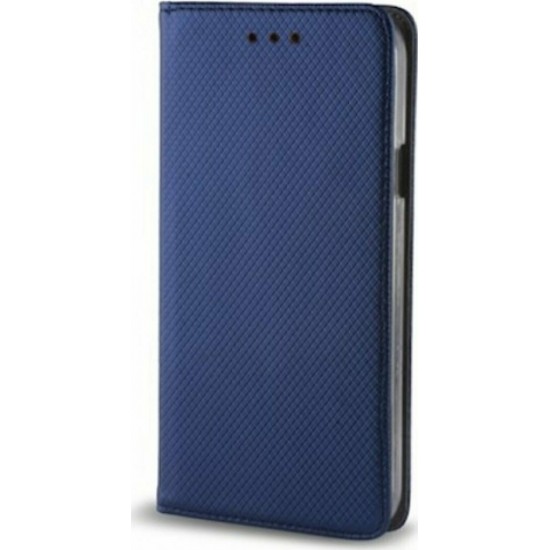 Magnetic Auto-absorbed Skin-touch Leather Phone Cover Case for Xiaomi Redmi 10/Redmi 10 Prime - Dark Blue XIAOMI Cases Mobile