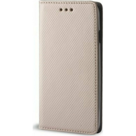 Magnetic Auto-absorbed Skin-touch Leather Phone Cover Case for Xiaomi Redmi Note 11 Pro - Gold XIAOMI Cases Mobile