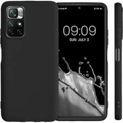Θήκη Σιλικόνης TPU Ματ για Xiaomi Redmi Note 11 Pro+ 5G - Μαύρο