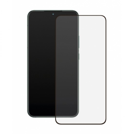 Σκληρυμένο Γυαλί (Tempered Glass) Προστασίας Οθόνης Πλήρης Κάλυψης για Samsung Galaxy S22 - Μαύρο Samsung Προστατευτικά οθόνης