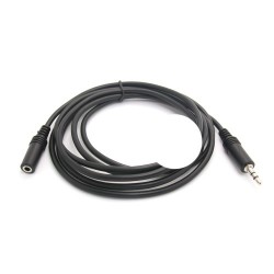 3.5mm Male to Female Stereo Audio Extension Cable 1m 3.5mm Male to Female Stereo Audio Extension Cable 1m