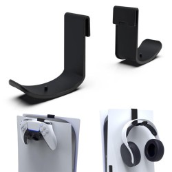 IPEGA PG-P5022 2Pcs Wall Mount Holder Bracket Hanger Storage Stand for PS5 Console Controller Headset Support IPEGA PG-P5022 2Pcs Wall Mount Holder Bracket Hanger Storage Stand for PS5 Console Controller Headset Support