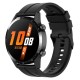 Μπρασελέ Σιλικόνης 22mm για Huawei Watch GT3/GT Runner - Μαύρο Gadgets - Παιχνίδια - Hobby