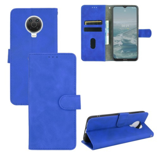 Θήκη Πορτοφόλι με Βάση Στήριξης για Nokia G10 / G20 - Μπλε Nokia Θήκες Κινητών