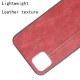 PU Leather Coated PC + TPU Mobile Phone Cover Hybrid Case for Realme C11 - Red Oppo Realme Cases Mobile