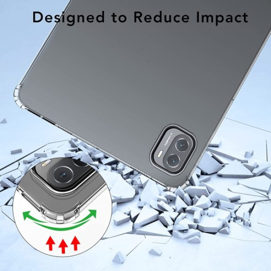 Four-Corner Airbag Shock Absorption Transparent TPU Protective Cover for Xiaomi Pad 5 / Pad 5 Pro XIAOMI  Tablet Cases