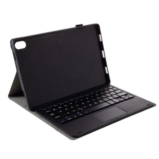 Bluetooth Touch Keyboard + Leather Protective Case Set for Lenovo Tab P11 - Black Lenovo Cases Mobile Tablet