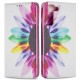 Funny Pattern Printing PU Leather Flip Wallet Case Stand Magnetic Auto-absorbed Protective Cover for Samsung Galaxy S22+ 5G - Sunflower Samsung Cases Mobile