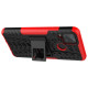 Cool Tyre PC + TPU Hybrid Shell with Kickstand Cover for Realme C15/C11 - Red Oppo Realme Cases Mobile