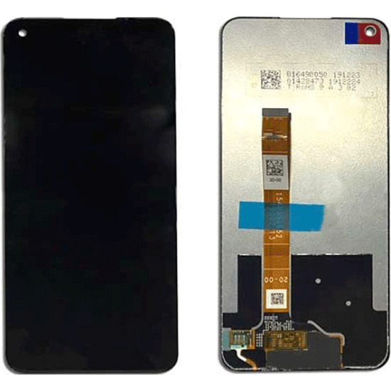 Οθόνη LCD και Μηχανισμός Αφής για Realme 7 - Μαύρο Oppo Realme Ανταλλακτικά
