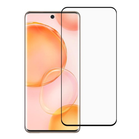 RURIHAI Ultra Thin HD Clear Anti-Scratch 3D Curved Hot Bending Side Glue 0.3mm Tempered Glass Screen Protector Film for Honor 50 Huawei Screen Protectors