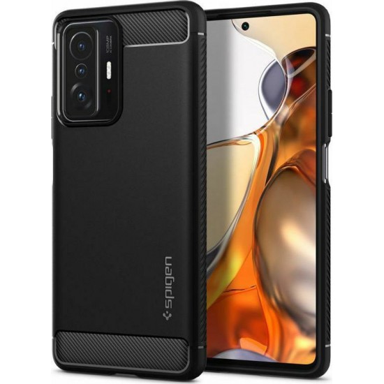 Spigen Rugged Armor Xiaomi 11T / 11T Pro Matte Black (ACS03861) XIAOMI Cases Mobile