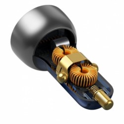 Baseus Particular Digital Display QC+PPS Dual Quick Charger Car Charger 65W - Silver