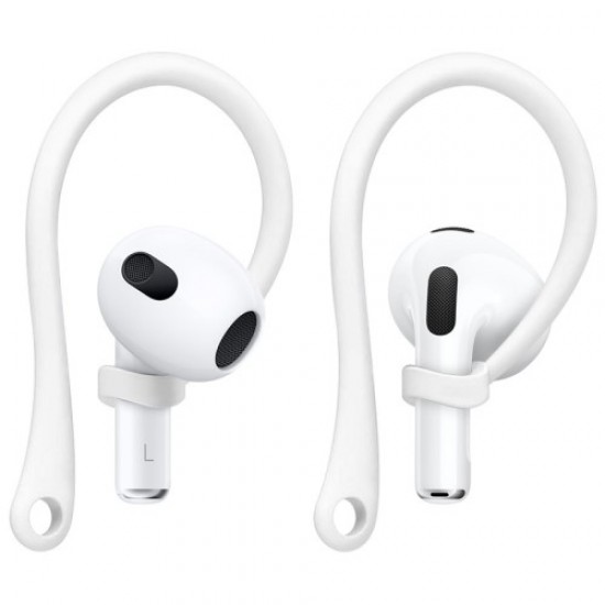 IMAK 1 Pair Hook-shaped Earphone Holder Anti-loss Ear Hooks for Apple AirPods 3 Gadgets - Toys - Hobby